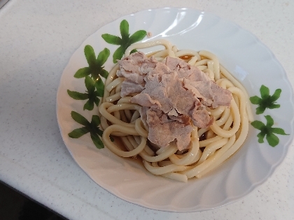 冷やし豚しゃぶうどん