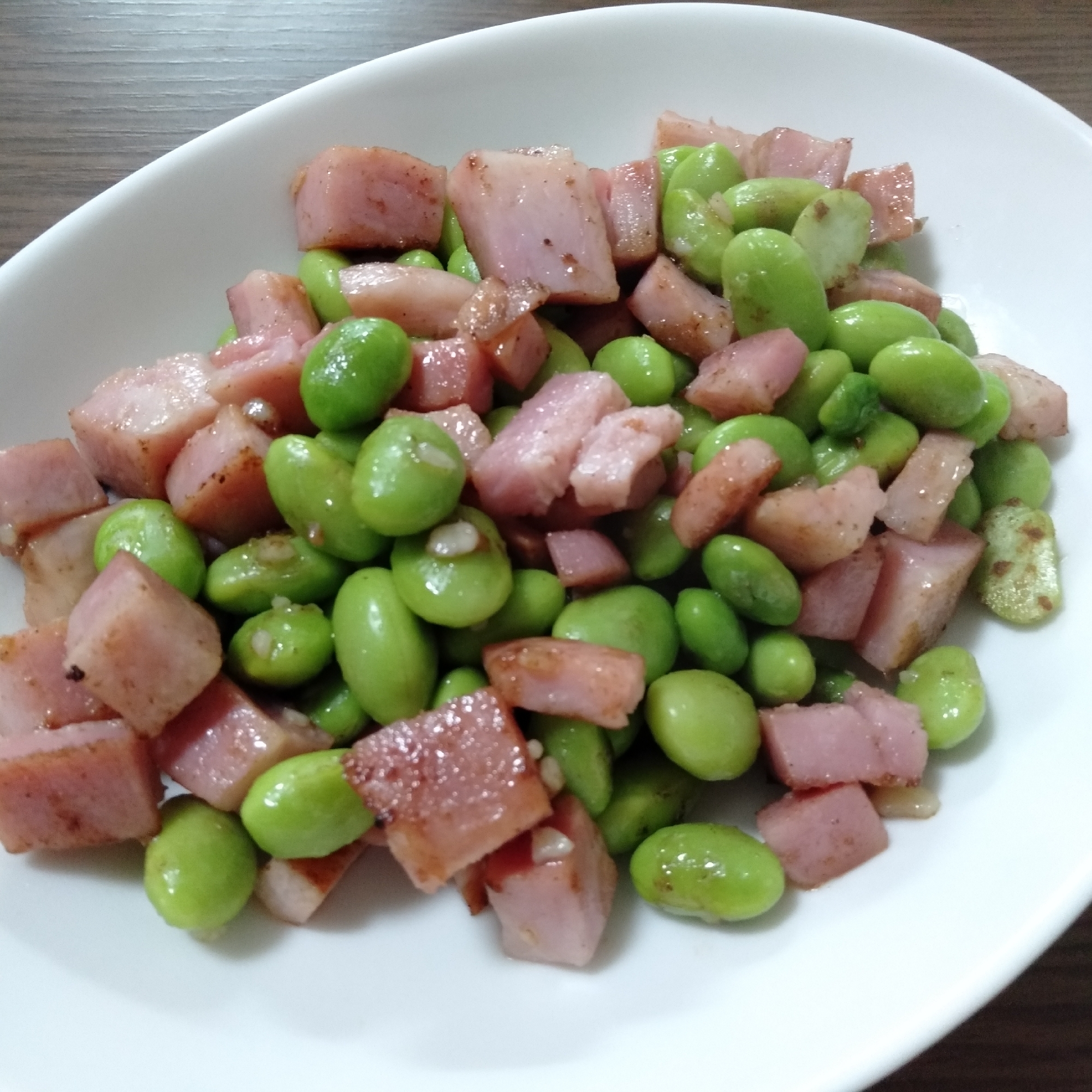 枝豆ベーコン　〜パッとおつまみ〜