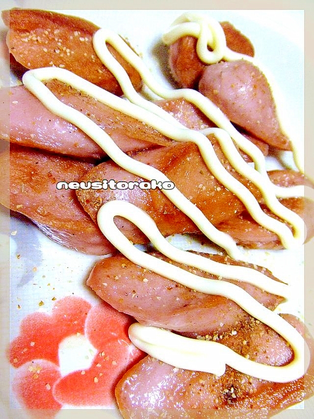 がっつり 魚肉ソーセージ炒め レシピ 作り方 By ねうしとら子 楽天レシピ