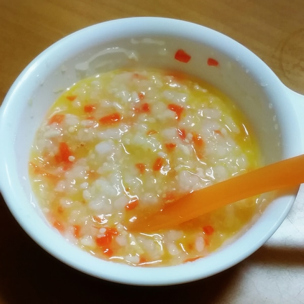 黄色野菜と鶏ひき肉のお粥 離乳食後期 レシピ 作り方 By Tomomi9968 楽天レシピ 黄色野菜と鶏ひき肉のお粥 離乳食後期 レシピ 作り方 By Tomomi9968 楽天レシピ