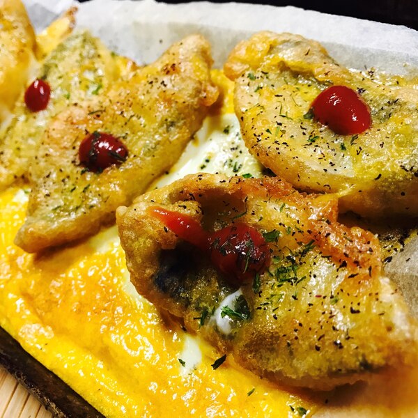 リメイク アジのフリッターのたまごかけ焼き レシピ 作り方 By たかまさ 楽天レシピ リメイク アジのフリッターのたまごかけ焼き レシピ 作り方 By たかまさ 楽天レシピ
