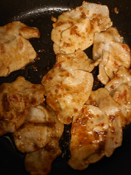 豚の生姜焼き♪