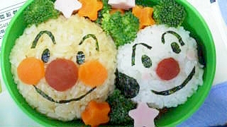 アンパンマン こむすびまん弁当 レシピ 作り方 By Hoppemom 楽天レシピ
