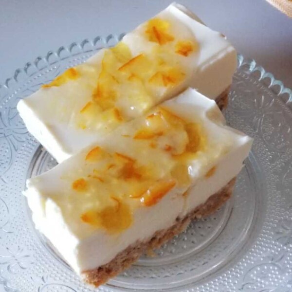 ママレードジャム レアチーズケーキ レシピ 作り方 By Janbo 楽天レシピ ママレードジャム レアチーズケーキ レシピ 作り方 By Janbo 楽天レシピ