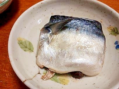 電子レンジで作る焼き魚