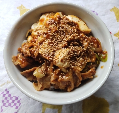 ニラ麻婆豆腐