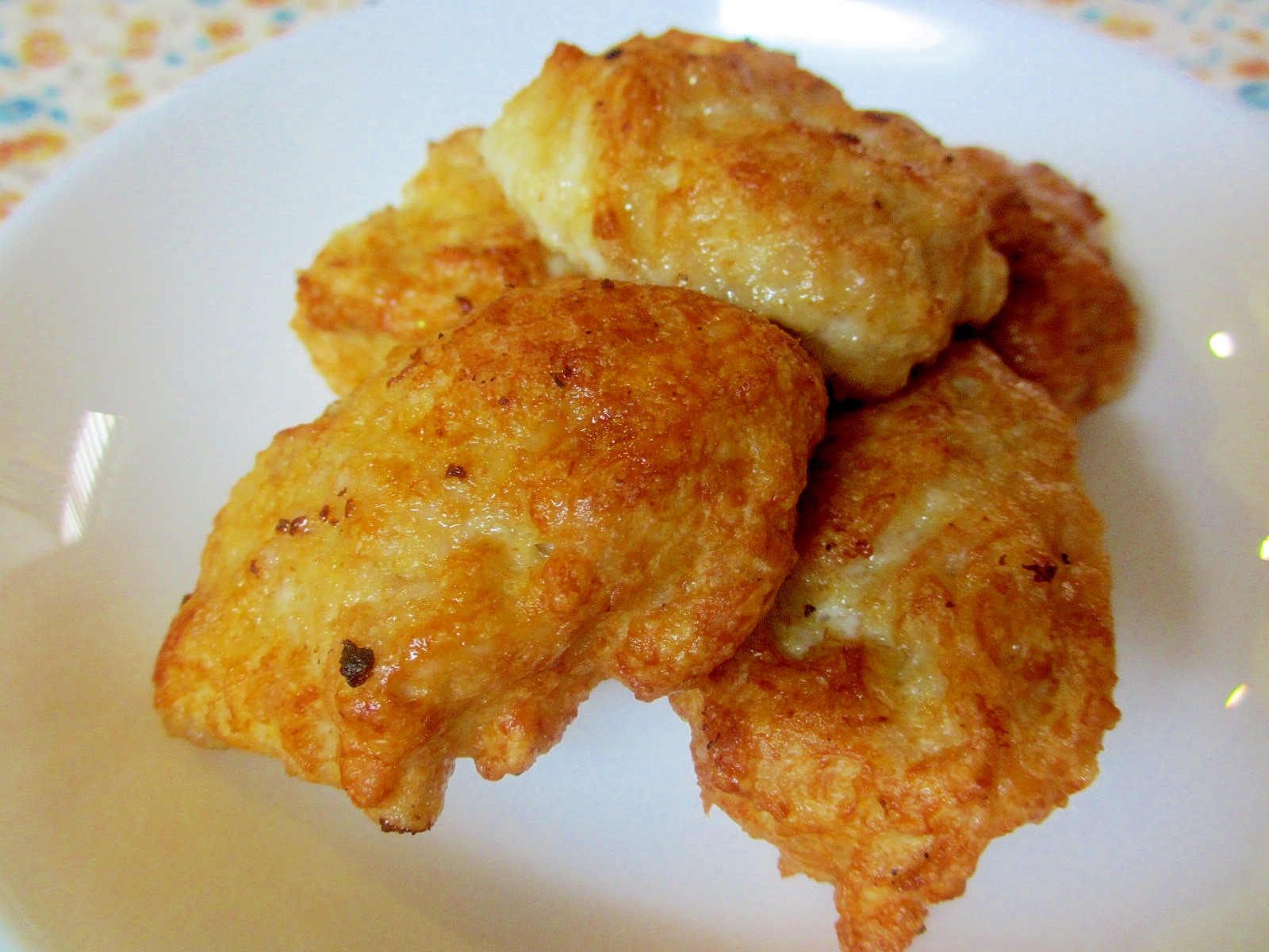 粉チーズとマヨの簡単チキンナゲット