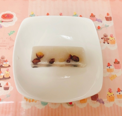 和菓子の材料になりました \(˃͈ᴗ ˂͈ ｡) ﾉ*♬素敵なレシピをありがとうございます♪◕‿ ◕ ॣ♡