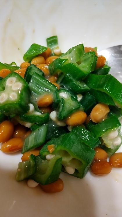 オクラで副菜