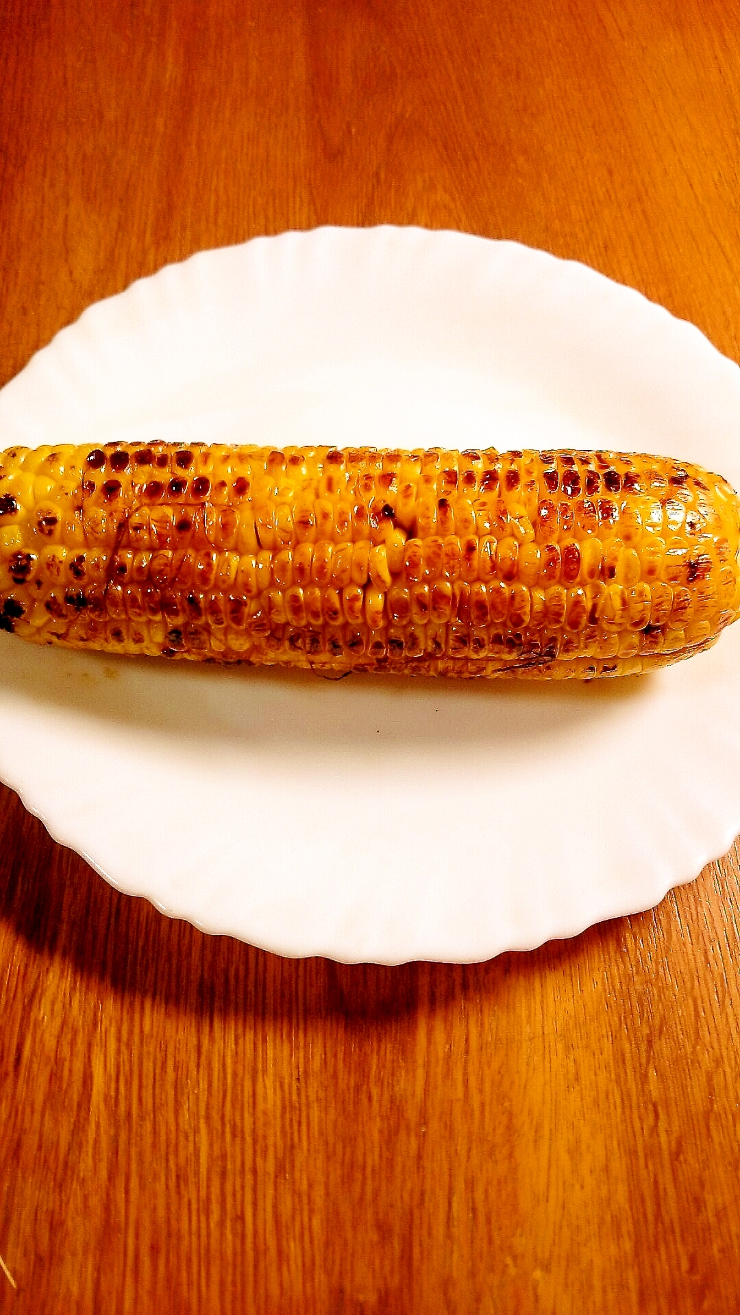 とうもろこしのバター醤油焼き