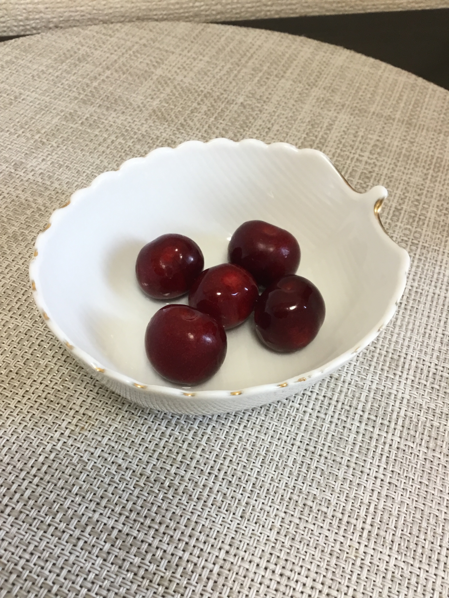 さくらんぼのシロップ漬け
