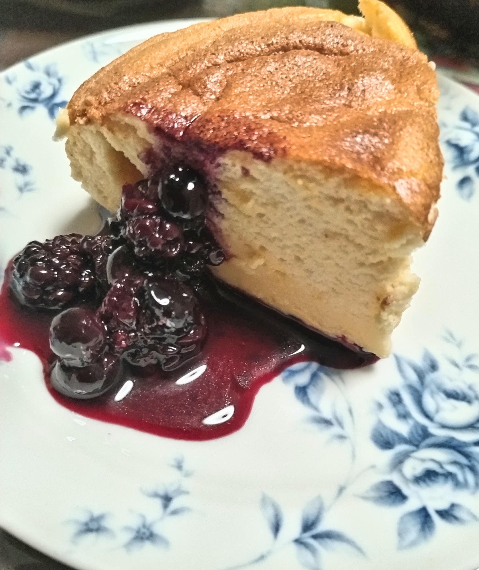 水切り不要！ヨーグルトでスフレチーズケーキ