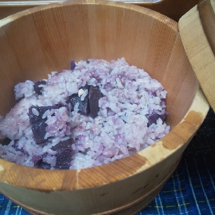 yuki2244さん
こんにちは
紫芋でねっとり
美味しく出来上がりました