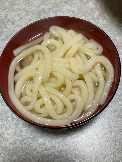 白だしと昆布茶で簡単うどん