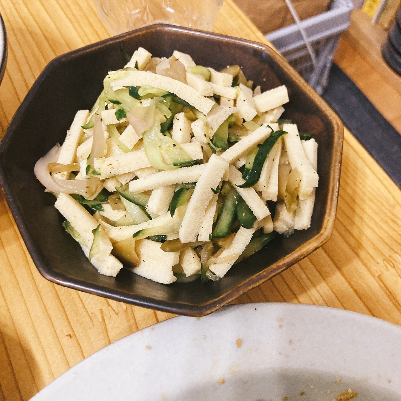 中華冷菜★ザーサイと高野豆腐の和え物