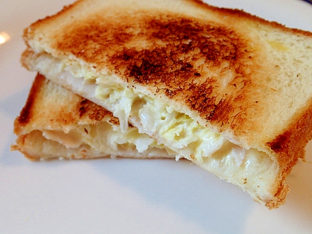 白菜入り クロックムッシュ♬