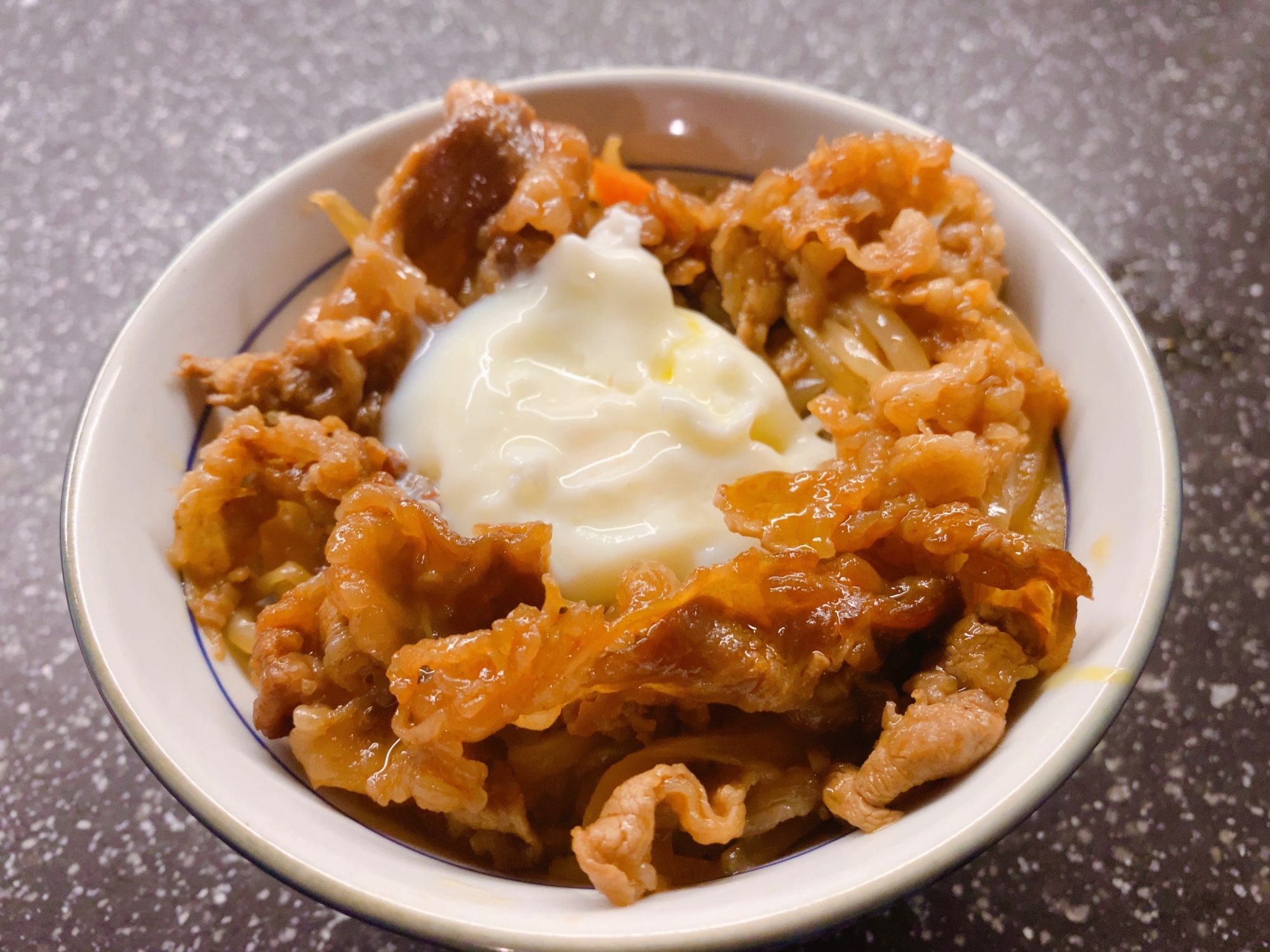 ズボら！！プルコギ風のカルビ丼ご飯