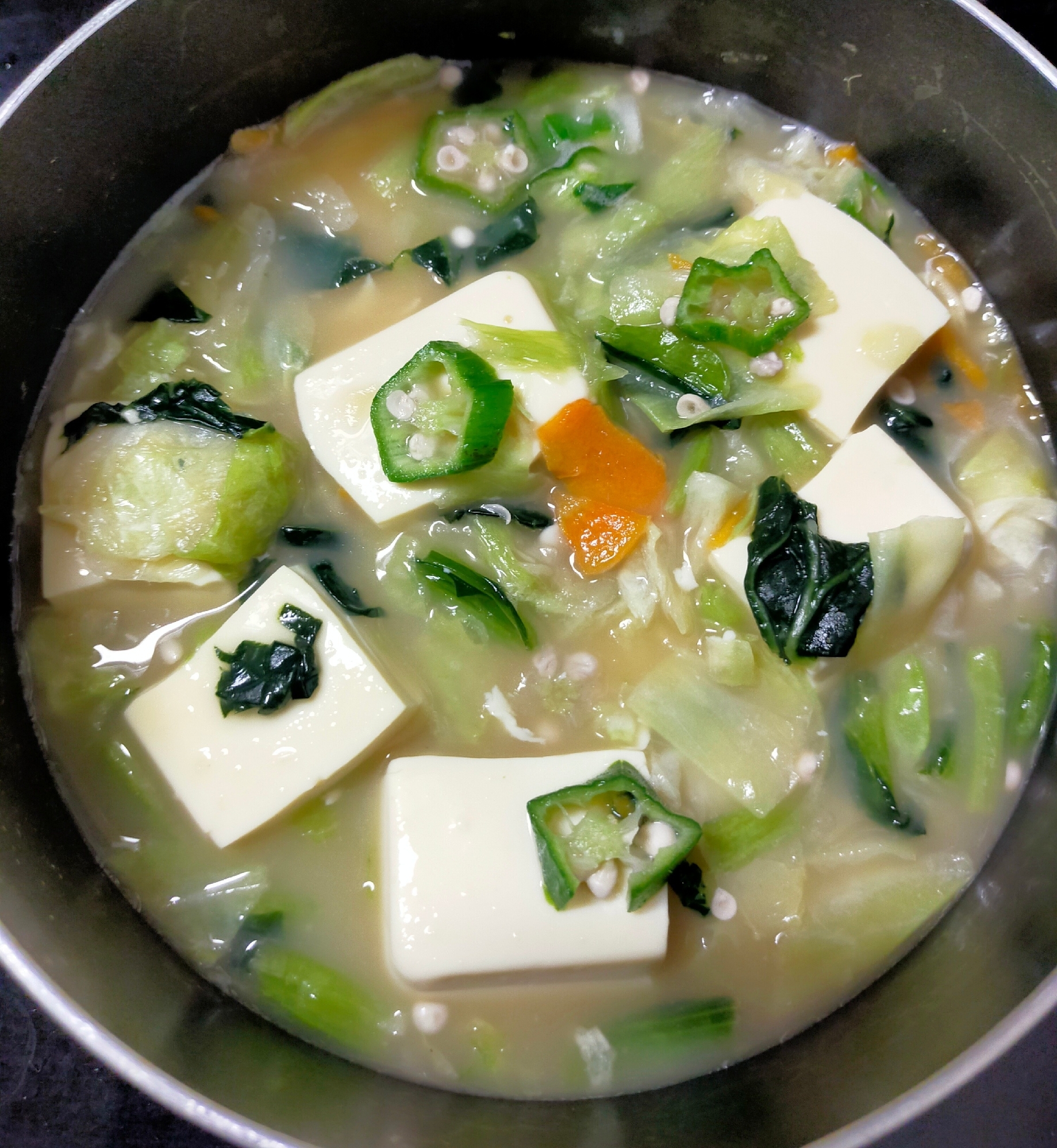 豆腐と野菜の中華風煮