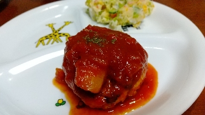 トマト缶がたくさんあったので作りました。
トマトが苦手な子どももパクパク食べてくれました！