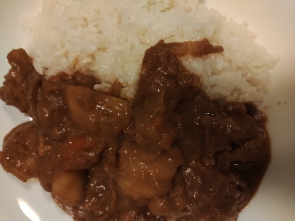 鶏もも肉でチキンカレー