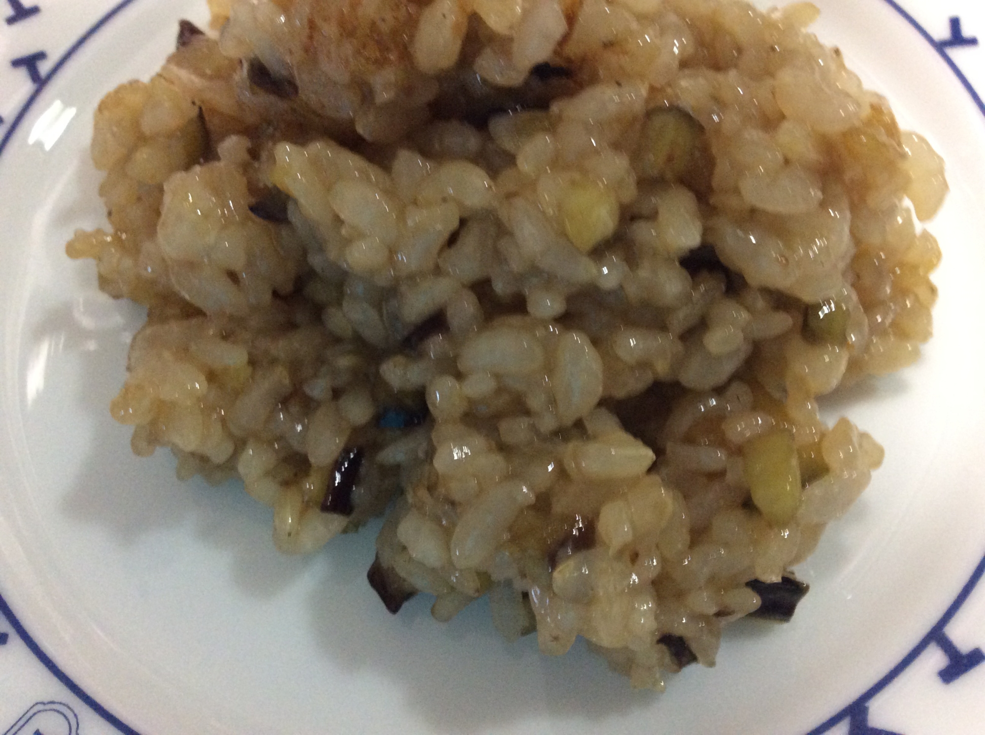 茄子の甘ご飯炒め