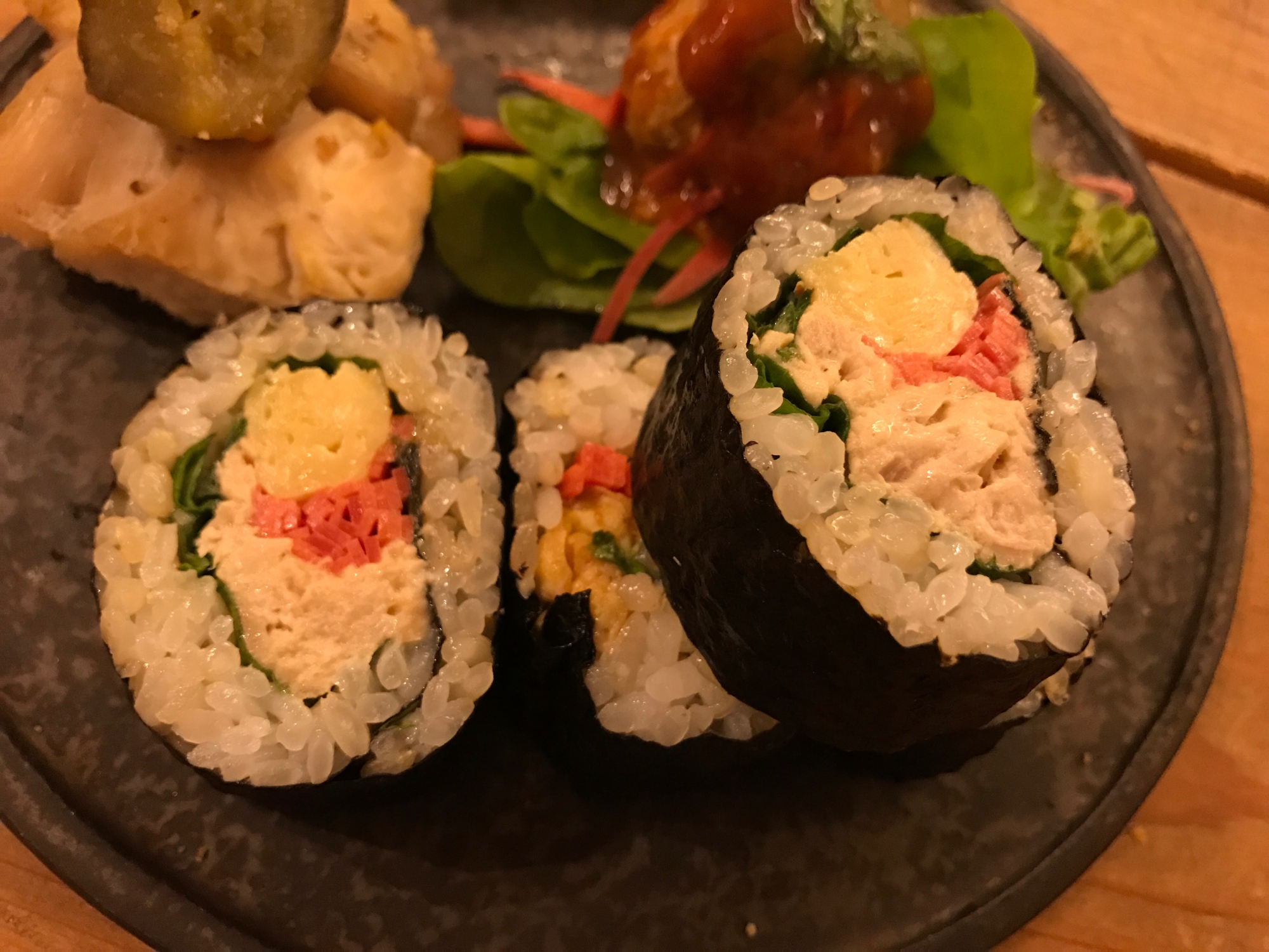 サラダ巻き!カニカマ不使用!歯ごたえバッチリ!