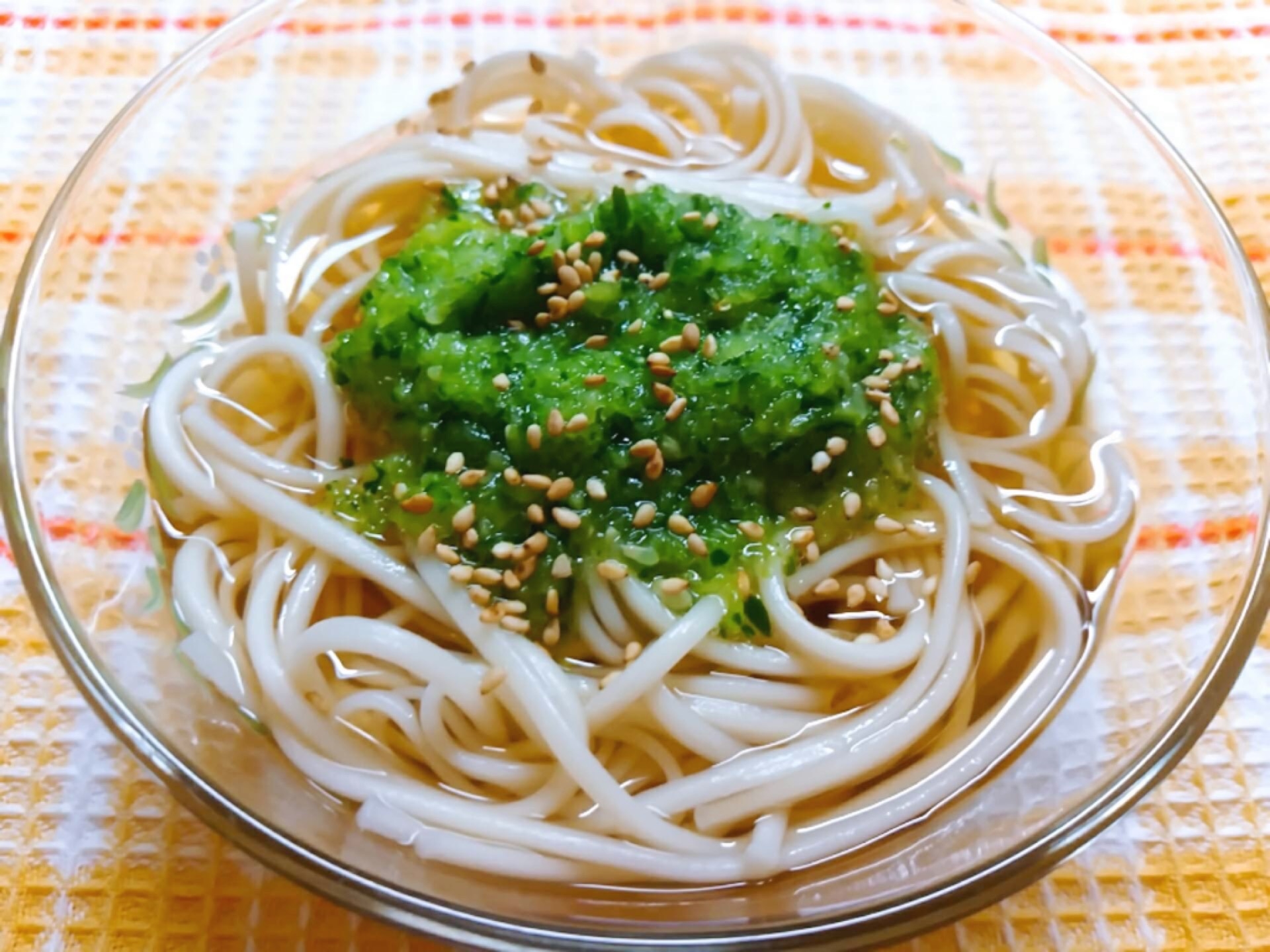 胡瓜すりおろしぶっかけ素麺