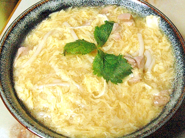 丸●製麺風★親子あんかけうどん