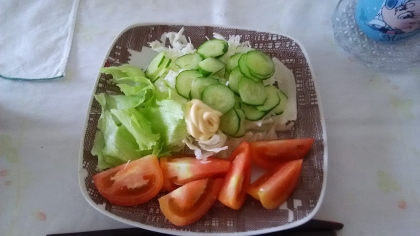 安心♡安全♡野菜サラダ