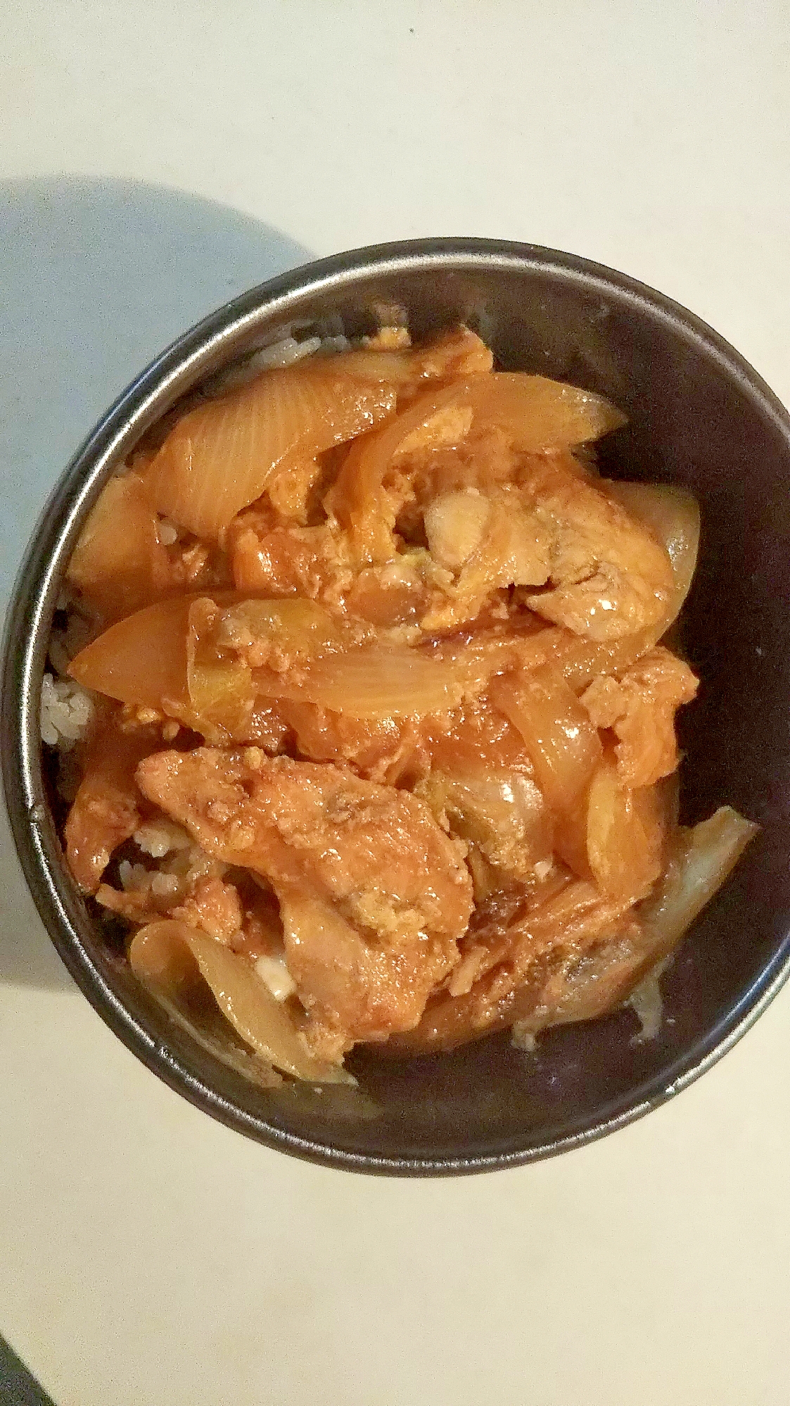 鶏胸肉でやわらか親子丼