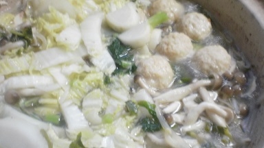 白菜がたっぷりの手軽な肉団子スープ手軽にできて美味しかったです(^^♪