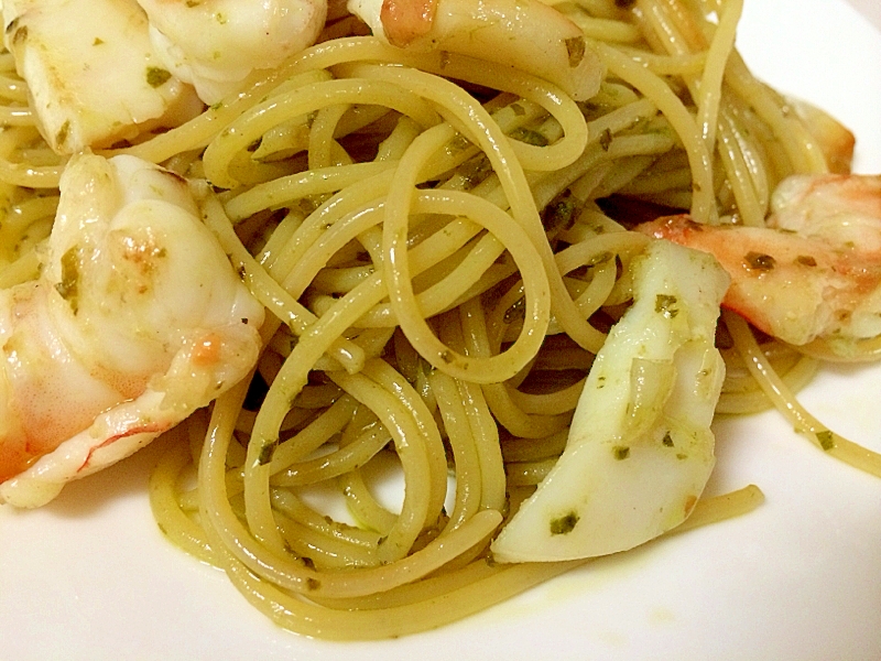 バジルペーストでジェノベーゼパスタ レシピ 作り方 By Cocoa Nana 楽天レシピ