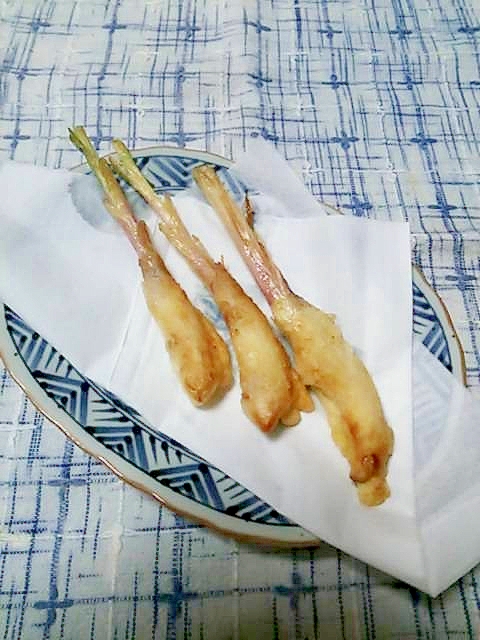 ☆谷中生姜の天ぷら☆