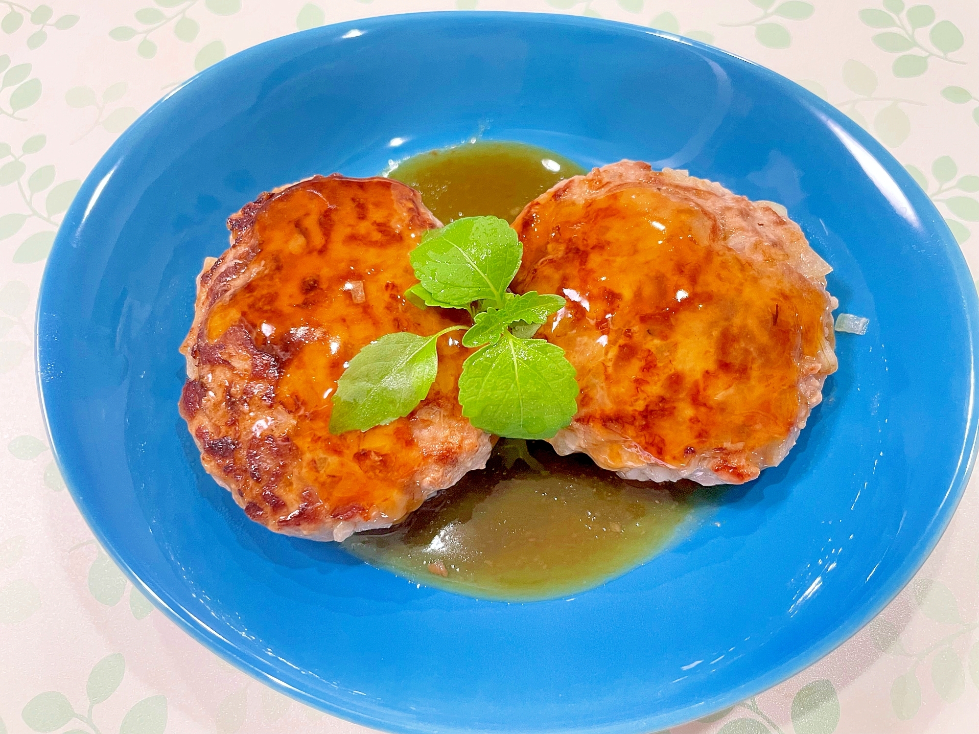 肉肉しいハンバーグ☆生姜醤油ソース