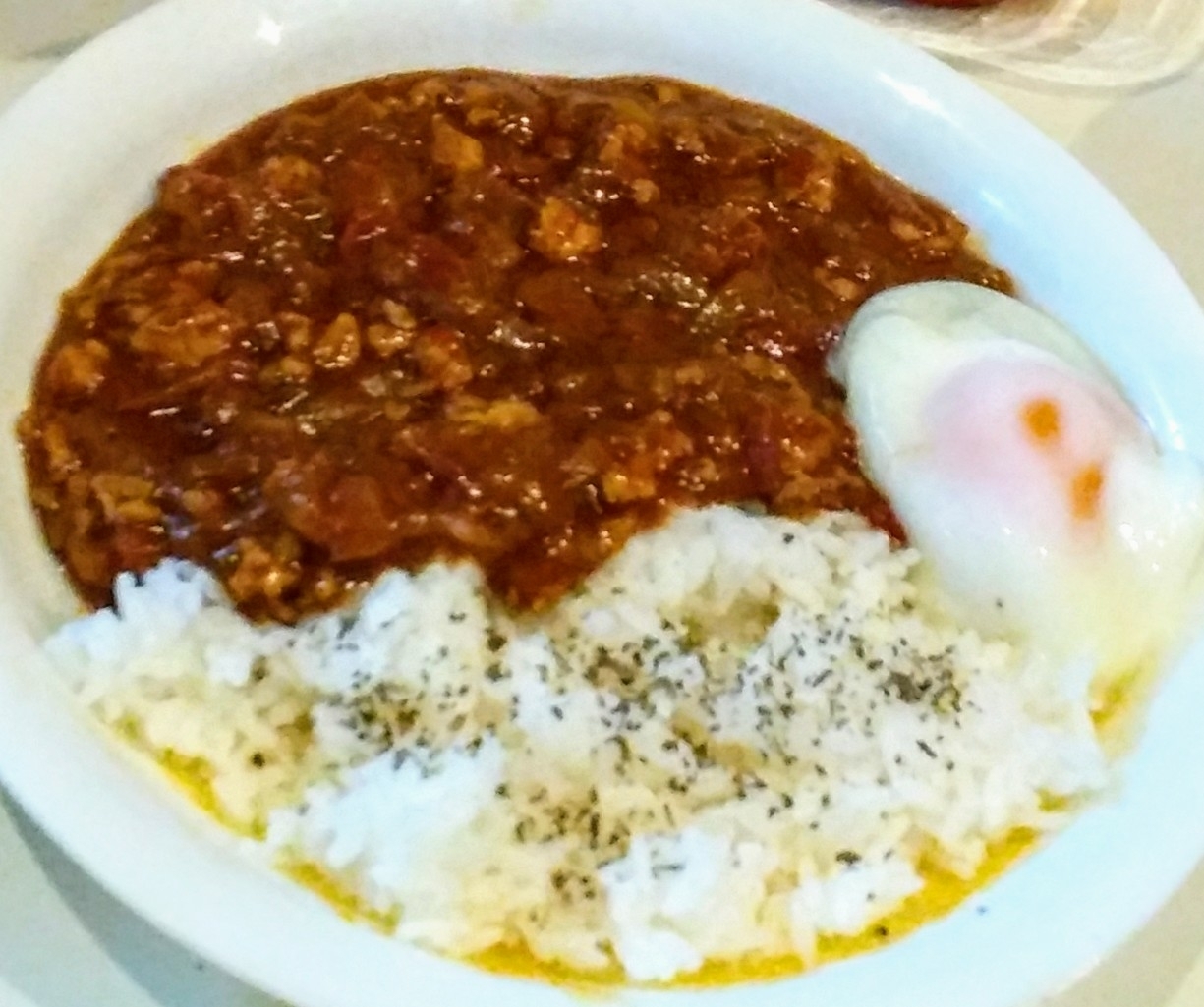 トマト缶と鶏挽き肉でヘルシーなキーマカレー♡