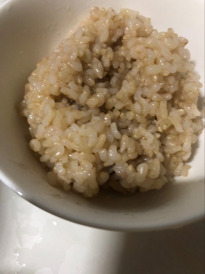 簡単鍋で玄米ご飯
