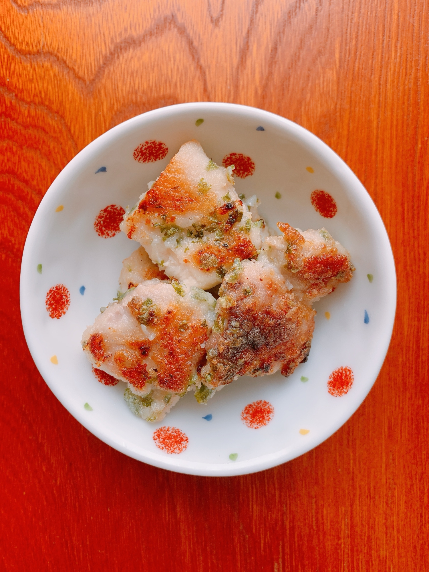 フライパンで焼く♪米粉のり塩唐揚げ風