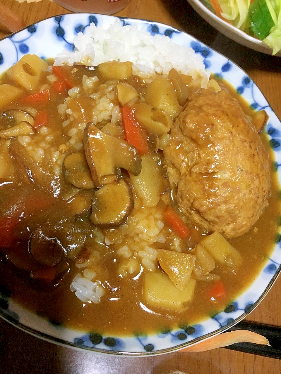 ハンバーグカレー