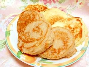 ノンオイル＆ノンエッグ✿米粉と豆腐のパンケーキ風✿