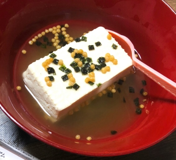 とってもヘルシー◎湯豆腐茶漬け୨୧⑅*. レシピ・作り方 by nico