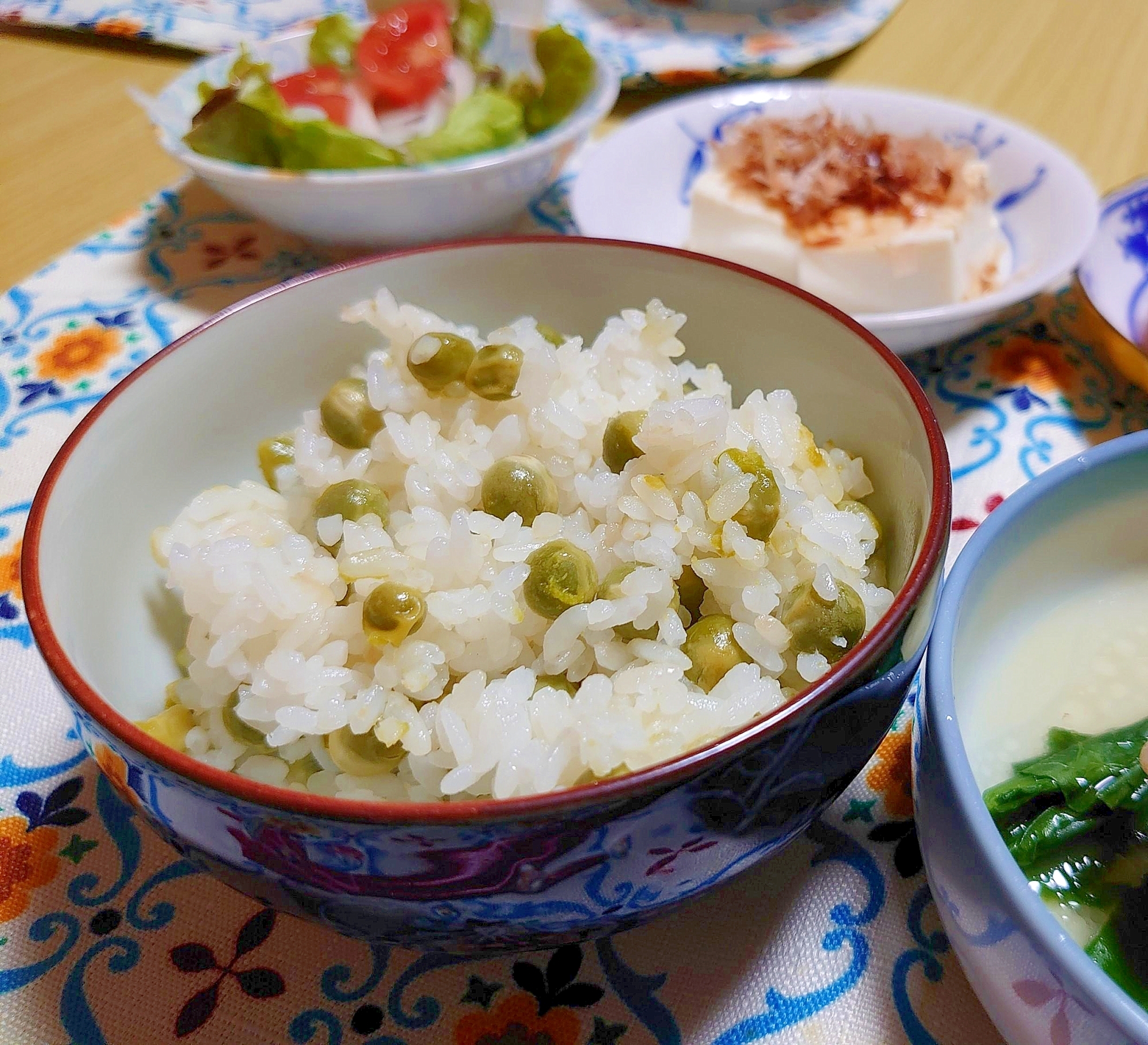 春の香り～♪簡単！美味しい！豆ごはん