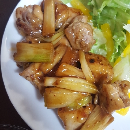 フライパンで焼き鳥