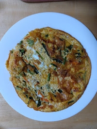 フライパンで♪キッシュ風オムレツ