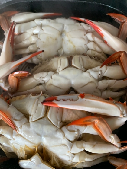 蒸しワタリガニと黙々と食すための蟹酢 レシピ 作り方 By めーぷんぷい 楽天レシピ 蒸しワタリガニと黙々と食すための蟹酢 レシピ 作り方 By めーぷんぷい 楽天レシピ