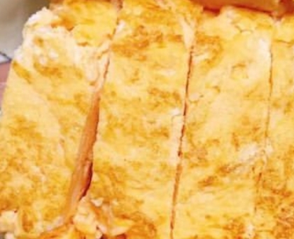 クリームチーズと明太子のたまご焼き♡