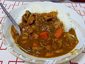 鍋一つで作るカレー