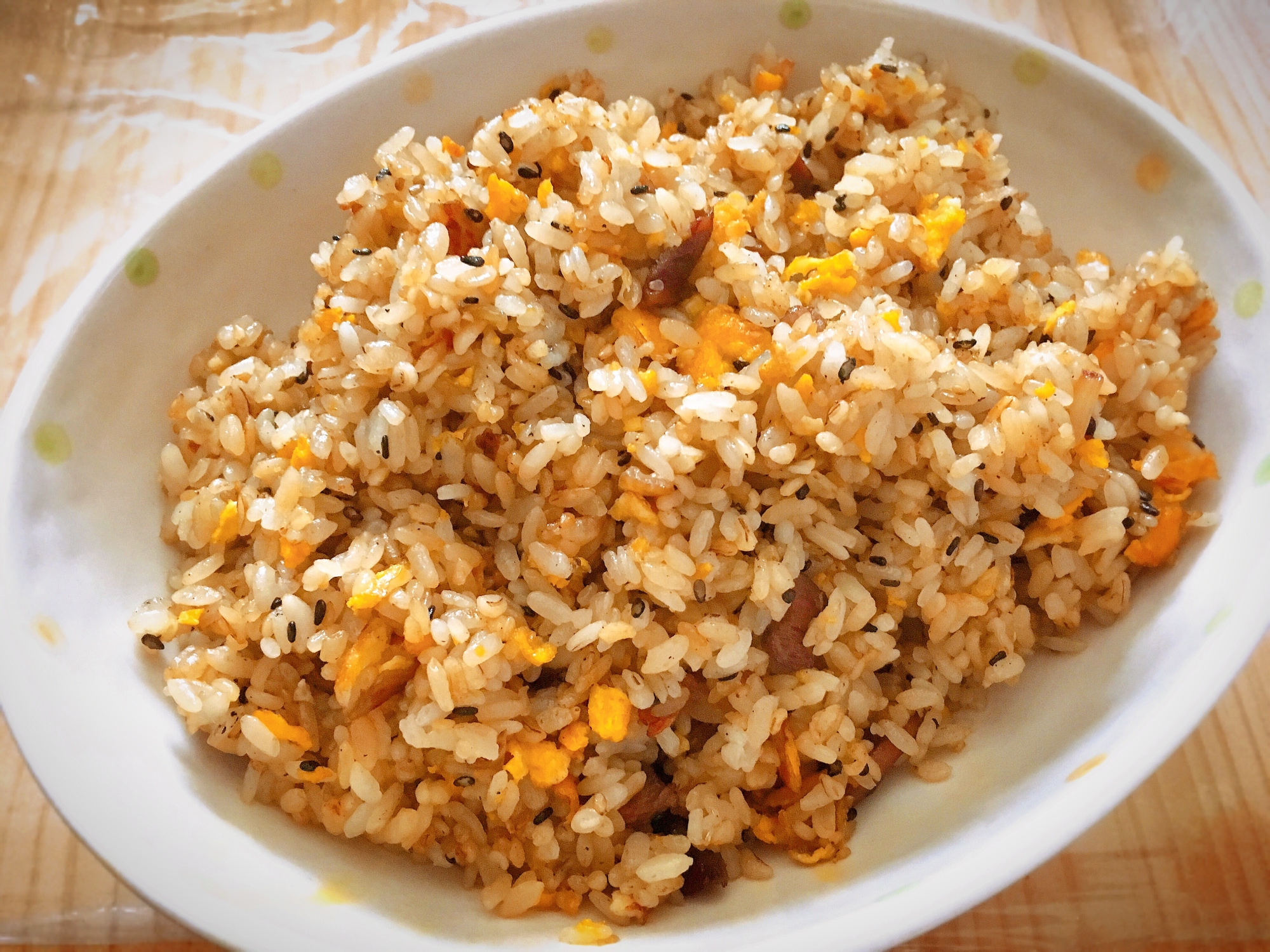 砂肝チャーハン