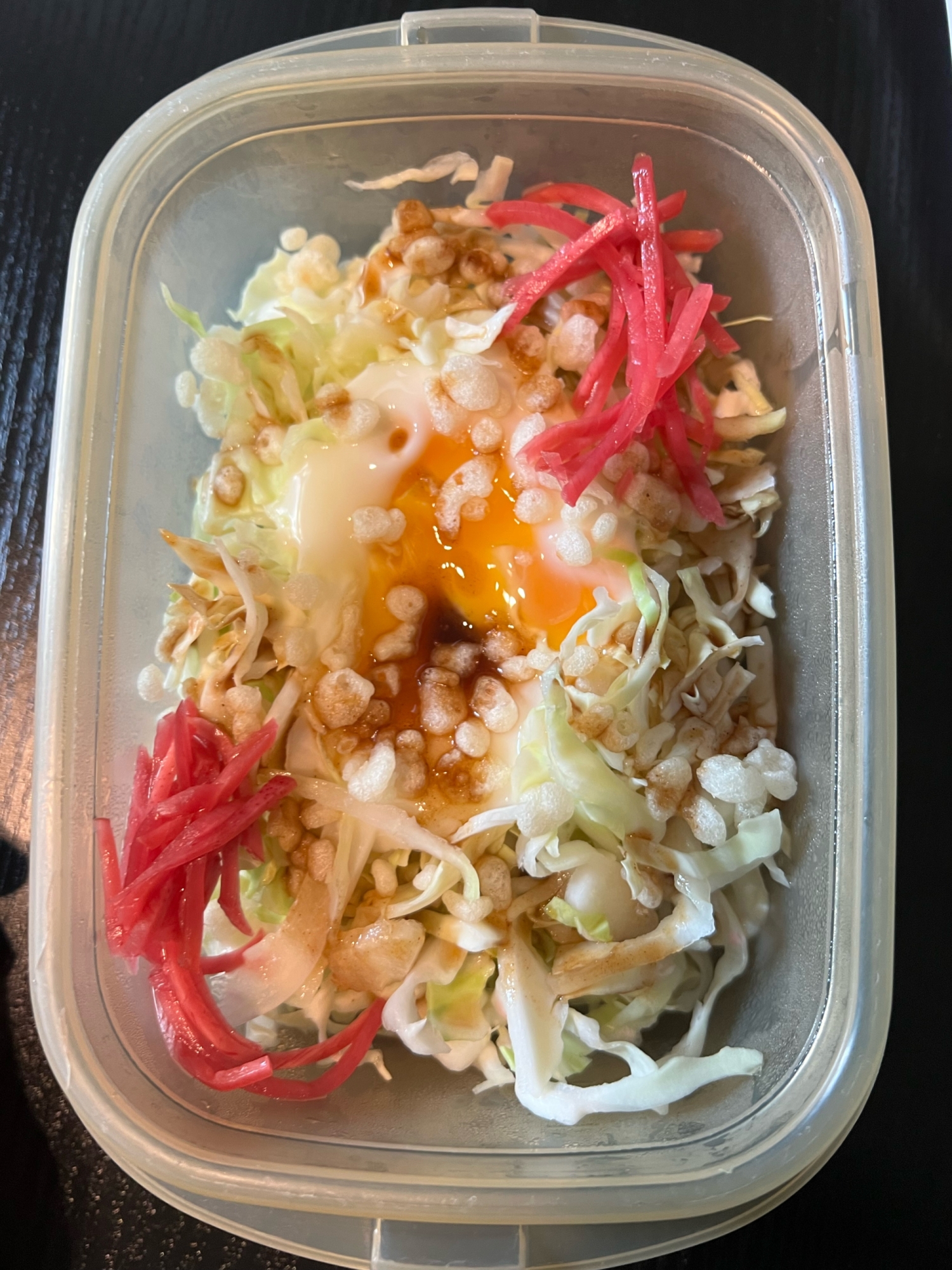 レンチンで♪お好み焼き気分