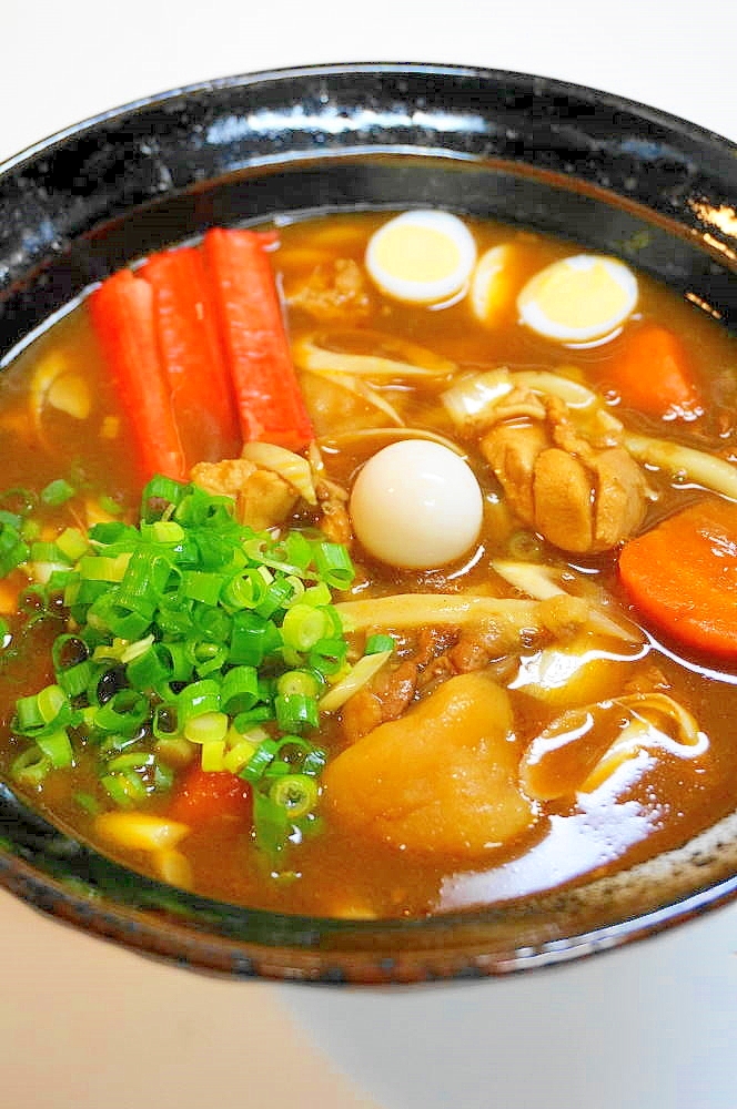 是非ともカレーを残して！蕎麦屋のカレーうどん