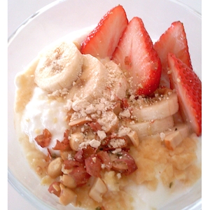 ヨーグルトとマスカルポーネ（国産チーズ）デザート